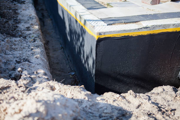 Residential Foundation Crack Repair installation at a Waterloo, NY home by SJ Waterproofing Pros
